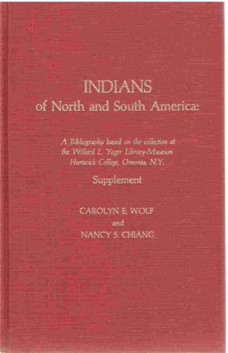 Imagen de archivo de Indians Of North And South America: A Bibliography a la venta por Books From California