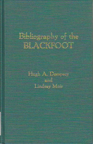 Bibliography of the Blackfoot