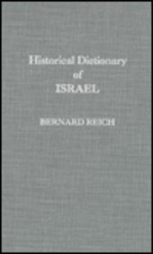 Beispielbild fr Historical Dictionary of Israel zum Verkauf von Better World Books