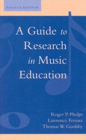 Beispielbild fr A Guide to Research in Music Education zum Verkauf von Better World Books