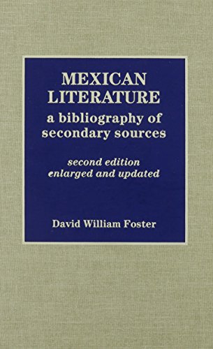9780810825482: Mexican Literature: A Bibliography of Secondary Sources