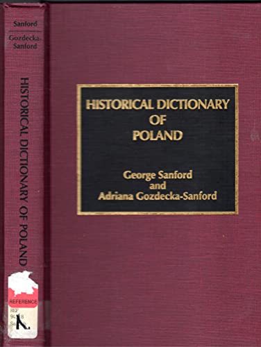 Beispielbild fr Historical Dictionary of Poland zum Verkauf von Better World Books: West