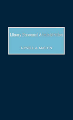 9780810828391: Library Personnel Administration