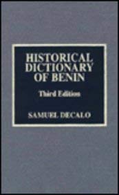 Beispielbild fr Historical Dictionary of Benin zum Verkauf von Better World Books
