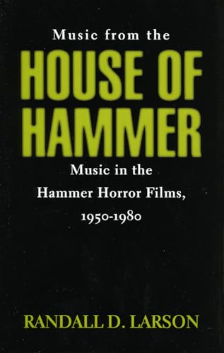 Stock image for Music from the House of Hammer for sale by JR Books