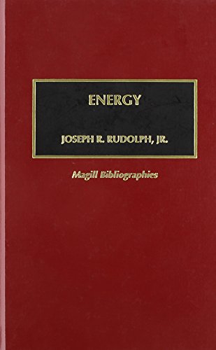 Energy (9780810830110) by Rudolph, Joseph R., Jr.