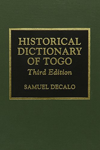 Beispielbild fr Historical Dictionary of Togo: Volume 9 zum Verkauf von ThriftBooks-Dallas