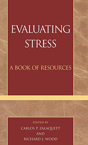 Beispielbild fr Evaluating Stress, Vol. 1 zum Verkauf von Books Puddle