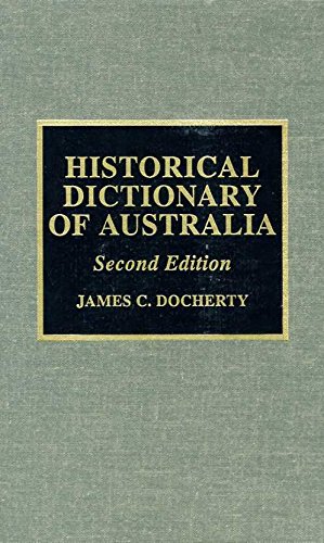 Imagen de archivo de Historical Dictionary of Australia a la venta por Better World Books