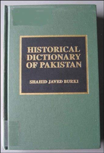 Stock image for Historical Dictionary of Pakistan for sale by Better World Books