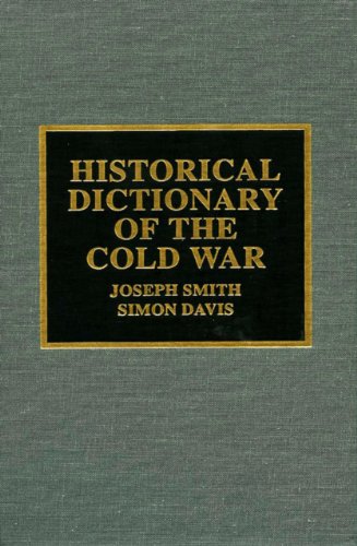 Beispielbild fr Historical Dictionary of the Cold War zum Verkauf von Better World Books