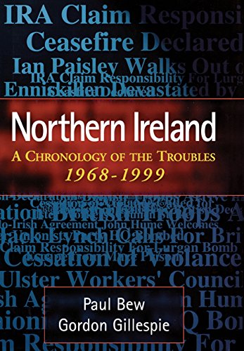 9780810837355: Northern Ireland: A Chronology of the Troubles, 1968-1999, Second Edition