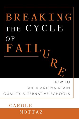 Imagen de archivo de Breaking the Cycle of Failure: How to Build and Maintain Quality Alternative Schools a la venta por SecondSale