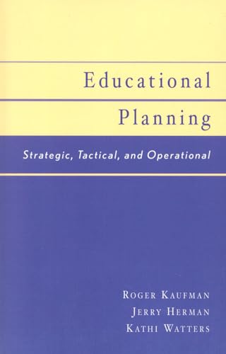 Stock image for Educational Planning: Strategic, Tactical, and Operational for sale by Goodwill Books