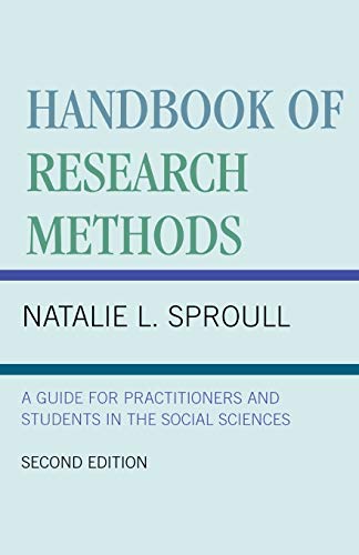 Stock image for Handbook of Research Methods: A Guide for Practitioners and Students in the Social Sciences for sale by HPB-Red