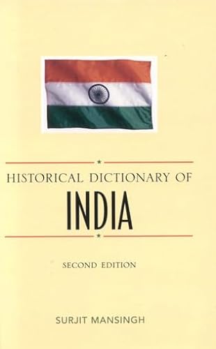 Stock image for Historical Dictionary of India for sale by Better World Books