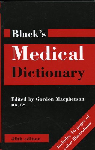 Stock image for Black's Medical Dictionary for sale by Better World Books