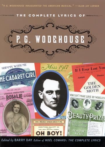 Beispielbild fr The Complete Lyrics of P. G. Wodehouse zum Verkauf von Better World Books