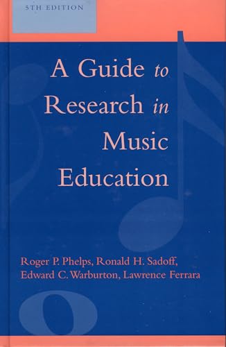 Beispielbild fr A Guide to Research in Music Education zum Verkauf von Goodwill Southern California