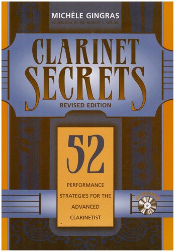 9780810857339: Clarinet Secrets: 52 Performance Strategies for the Advanced Clarinetist: book & cd