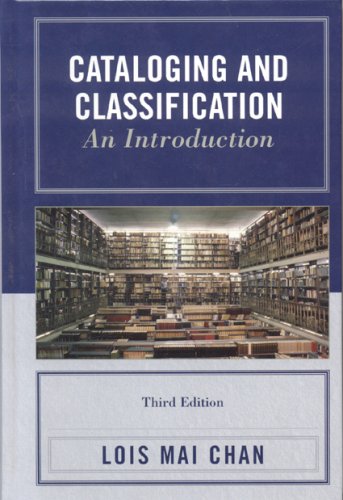 Beispielbild fr Cataloging and Classification : An Introduction zum Verkauf von Better World Books