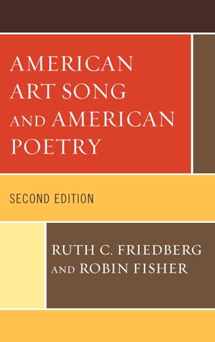 Stock image for American Art Song and American Poetry for sale by Michael Lyons