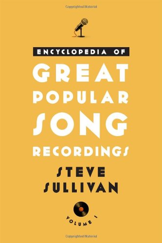 Imagen de archivo de Encyclopedia of Great Popular Song Recordings (Volume 1 and 2) a la venta por SecondSale