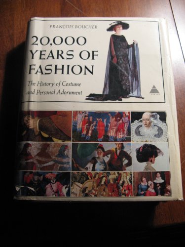 Beispielbild fr 20,000 Years of Fashion: The History of Costume and Personal Adornment zum Verkauf von Off The Shelf