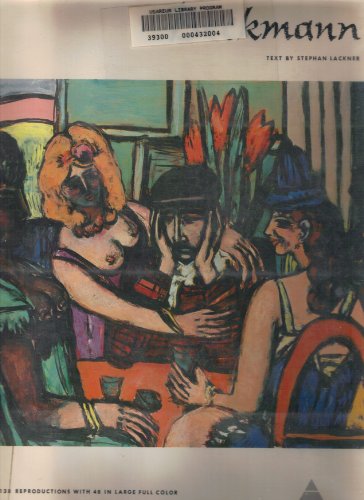 Max Beckmann (The Library of great painters) (9780810902695) by Lackner, Stephan