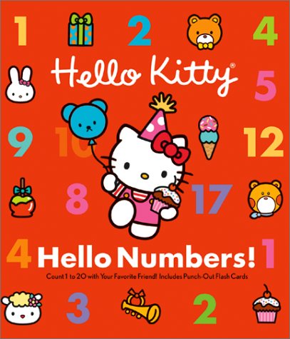 Stock image for Hello Kitty, Hello Numbers!: Counting 1 to 20 with Your Favorite Friend! Includes Punch-Out Flash Cards for sale by HPB-Diamond