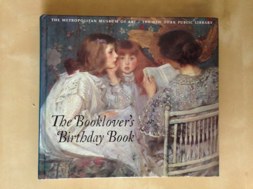 Stock image for The Booklover's Birthday Book for sale by SecondSale