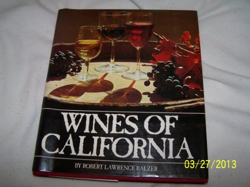 Beispielbild fr Wines of California zum Verkauf von Better World Books