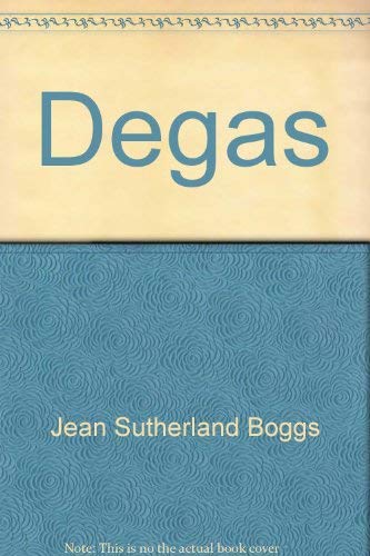 Portraits by Degas (9780810911451) by Jean Boggs