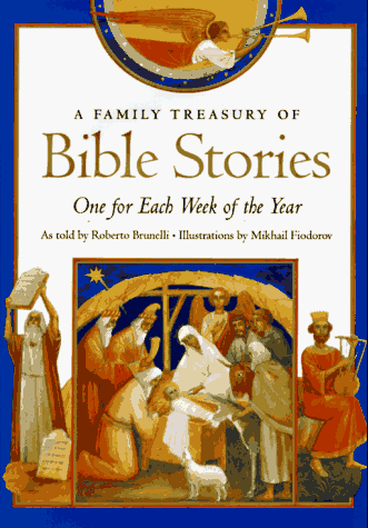 9780810912489: A Family Treasury of Bible Stories: One for Each Week of the Year