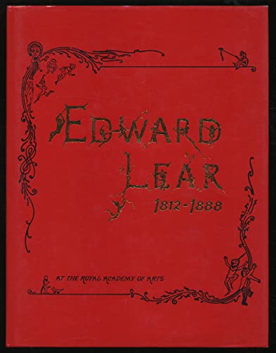Imagen de archivo de EDWARD LEAR 1812-1888 a la venta por Elaine Woodford, Bookseller