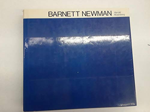 Barnett Newman. (Contemporary artists series)