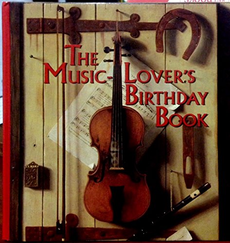 Stock image for Music Lovers' Birthday Book for sale by Better World Books: West