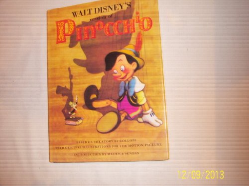 Stock image for Walt Disney's Pinocchio for sale by Hollywood Canteen Inc.