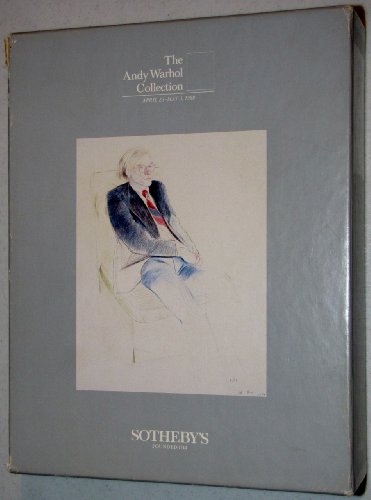 Imagen de archivo de The Andy Warhol Collection, April 23-May 3, 1988: Sold for the Benefit of the Andy Warhol Foundation for the Visual Arts [Lingua Inglese] a la venta por Stony Hill Books