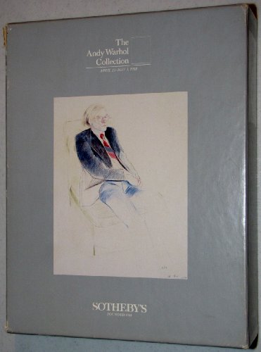 Stock image for The Andy Warhol Collection, April 23-May 3, 1988: Sold for the Benefit of the Andy Warhol Foundation for the Visual Arts [Lingua Inglese] for sale by Stony Hill Books
