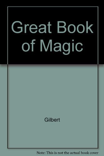 Stock image for Great Book of Magic for sale by dsmbooks