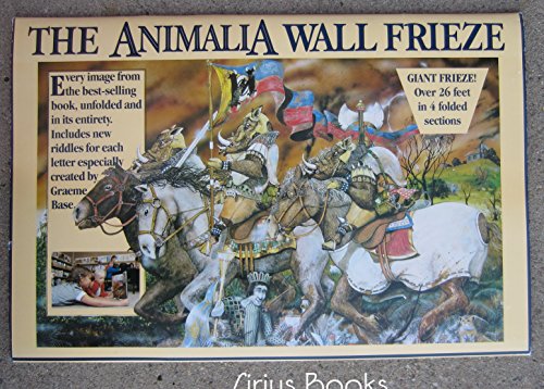 The Animalia Wall Frieze (9780810924758) by Base, Graeme