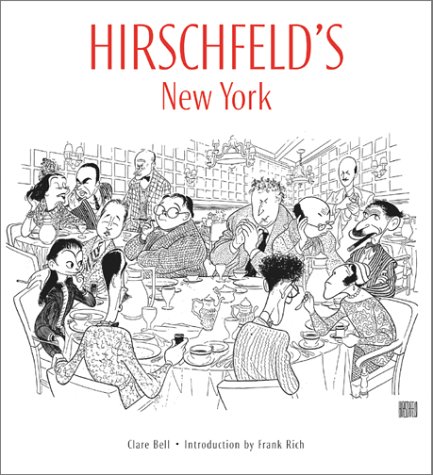 Beispielbild fr Hirschfeld's New York zum Verkauf von HPB-Diamond