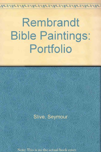 9780810930537: Rembrandt Bible Paintings: Portfolio