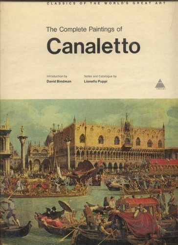 Imagen de archivo de The Complete paintings of Canaletto a la venta por Better World Books