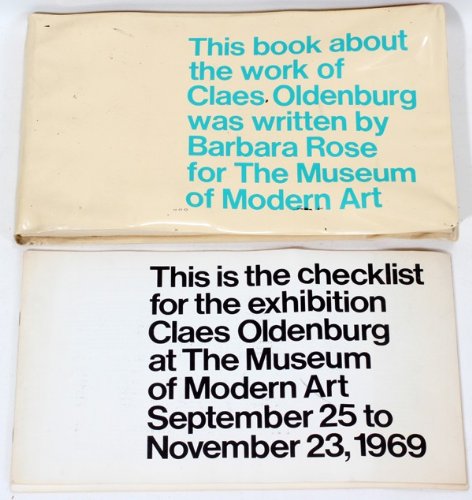 Claes Oldenburg [Paperback Edition] - Claes Oldenburg, Barbara Rose