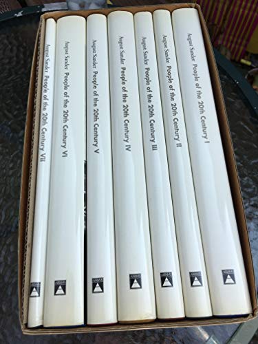 Beispielbild fr August Sander: People of the 20th Century (7 Volume Set) zum Verkauf von Magers and Quinn Booksellers