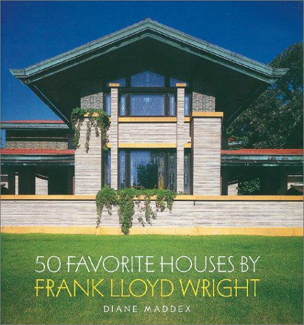 Imagen de archivo de 50 Favorite Houses by Frank Lloyd Wright a la venta por My Dead Aunt's Books