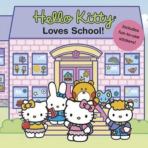 Beispielbild fr Hello Kitty Loves School zum Verkauf von Wonder Book