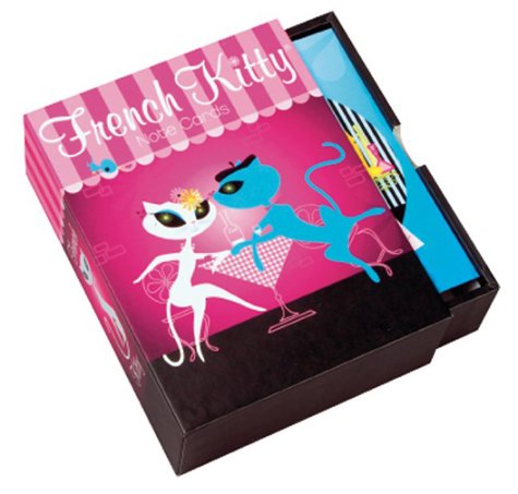 9780810985575: French Kitty: Oh L'Amour - Notecards in a Slipcase with Drawer